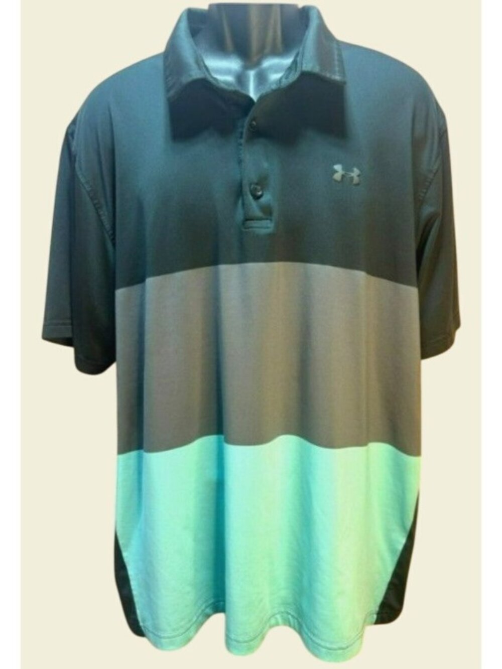 Under Armour Mens Heatgear Playoff Colorblock Polo XXL